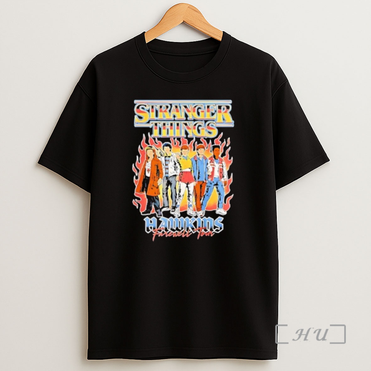 Officials Stranger Things Hawkins Farewell Tour Premium Shirt Sweatshirt Tee