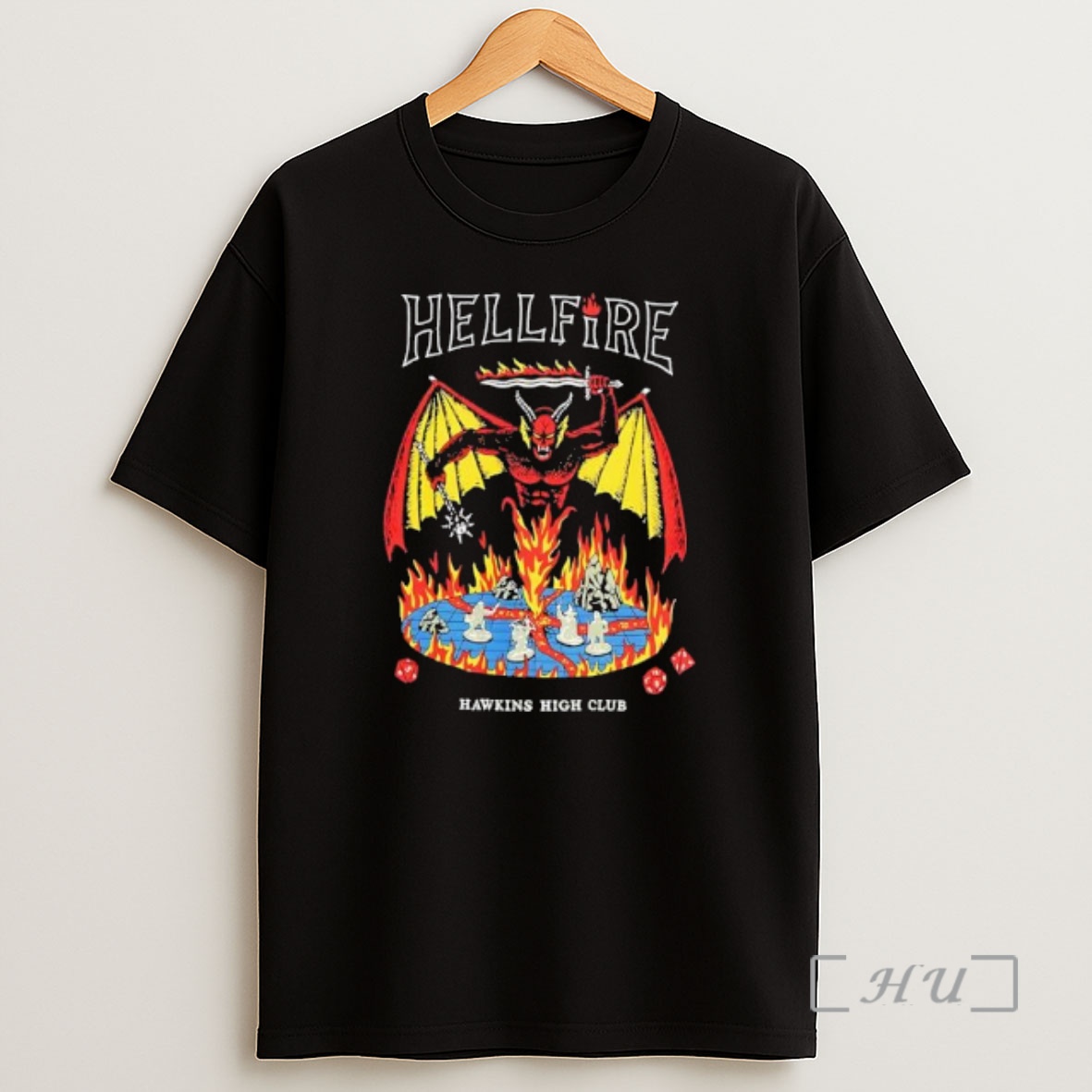 Officials Stranger Things Hellfire Hawkins High Club Shirt Sweatshirt Tee