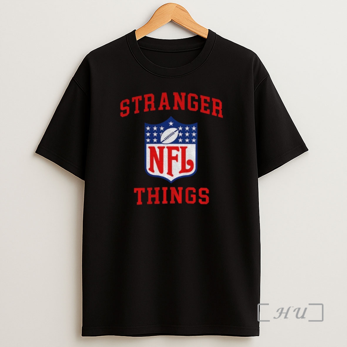Officials Stranger Things Nfl Football Logo Premium Shirt Sweatshirt Tee