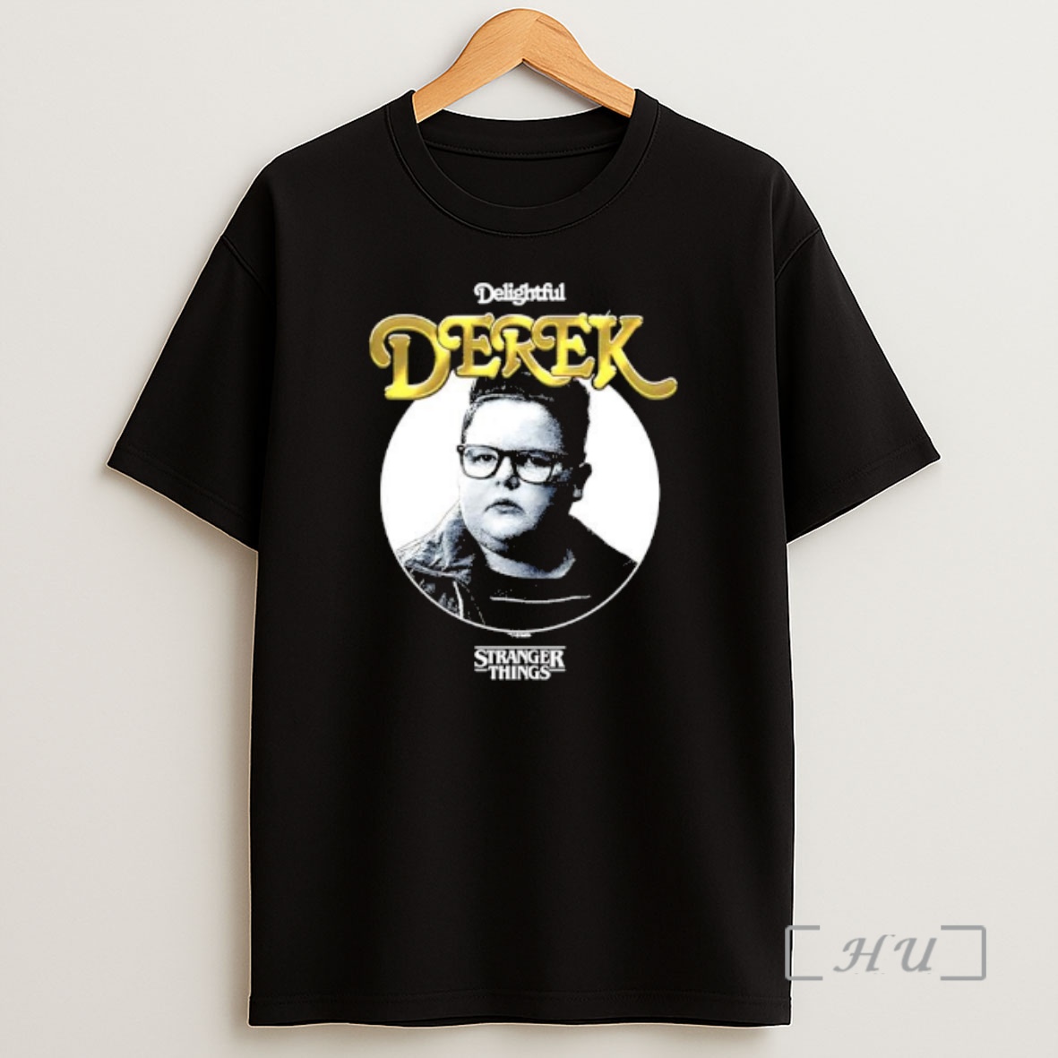 Officials Stranger Things Raglan Delightful Derek Graphic Shirt Sweatshirt Tee