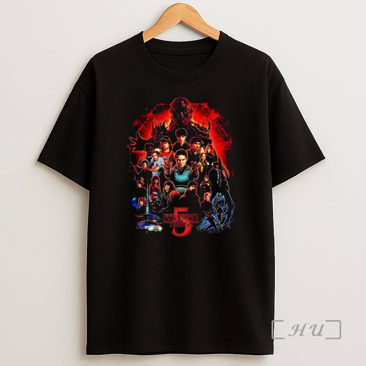 Officials Stranger Things Season 5 Art Premium Shirt Sweatshirt Tee