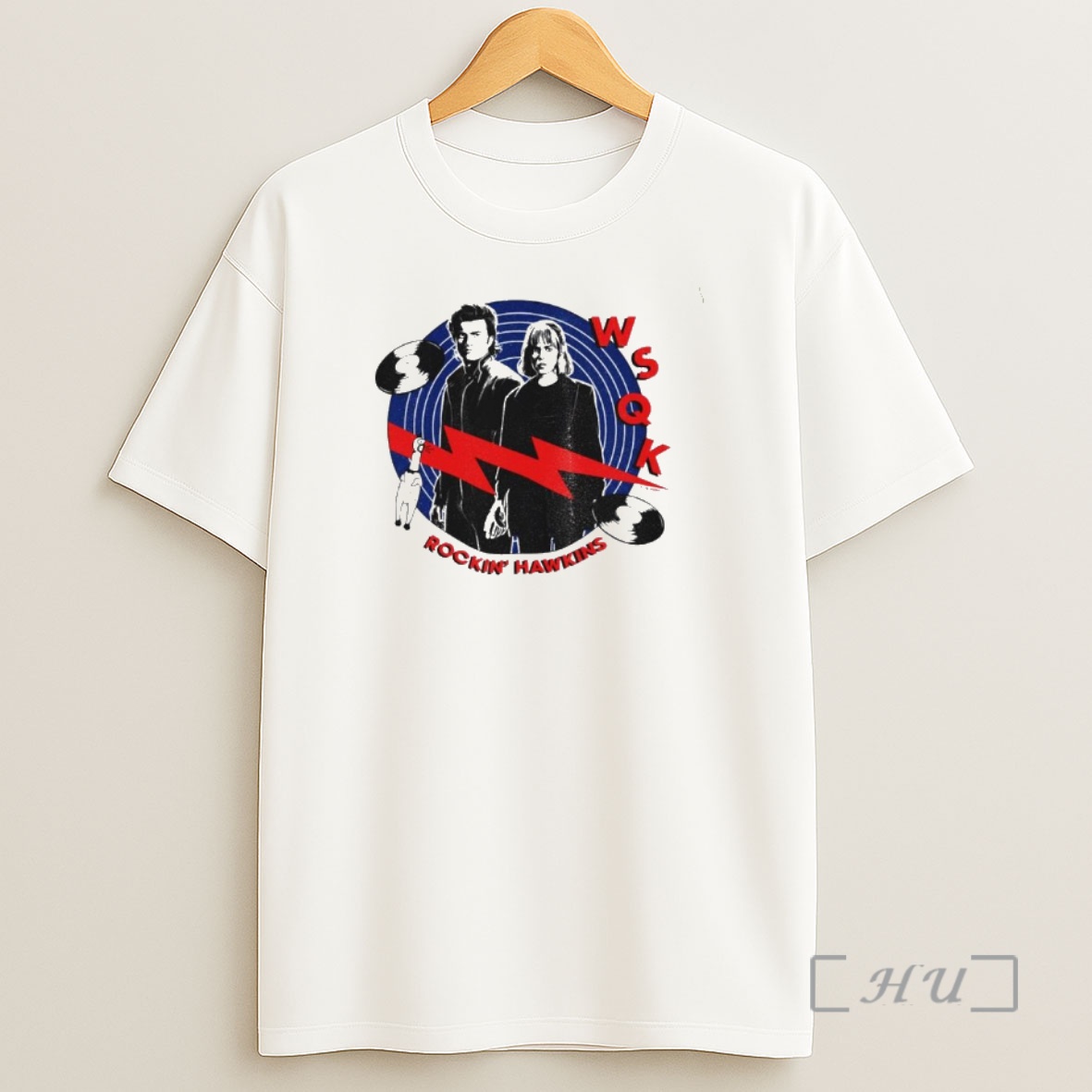 Officials Stranger Things Wsqk Rockin Hawkins Ornaments Shirt Sweatshirt Tee