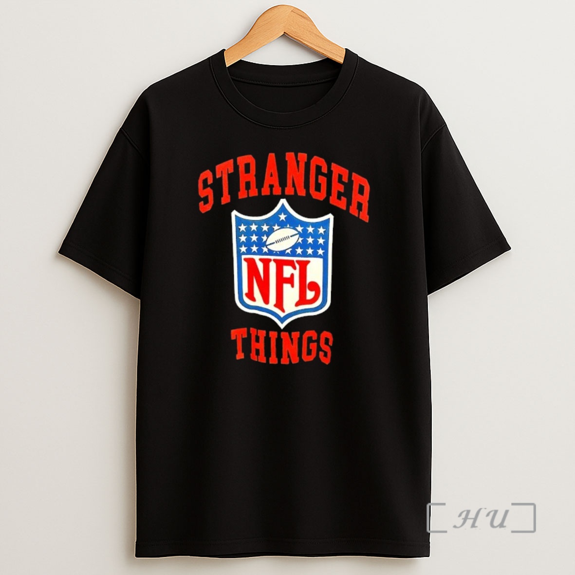 Officials Stranger Things X Nfl Logo Shirt Sweatshirt Tee