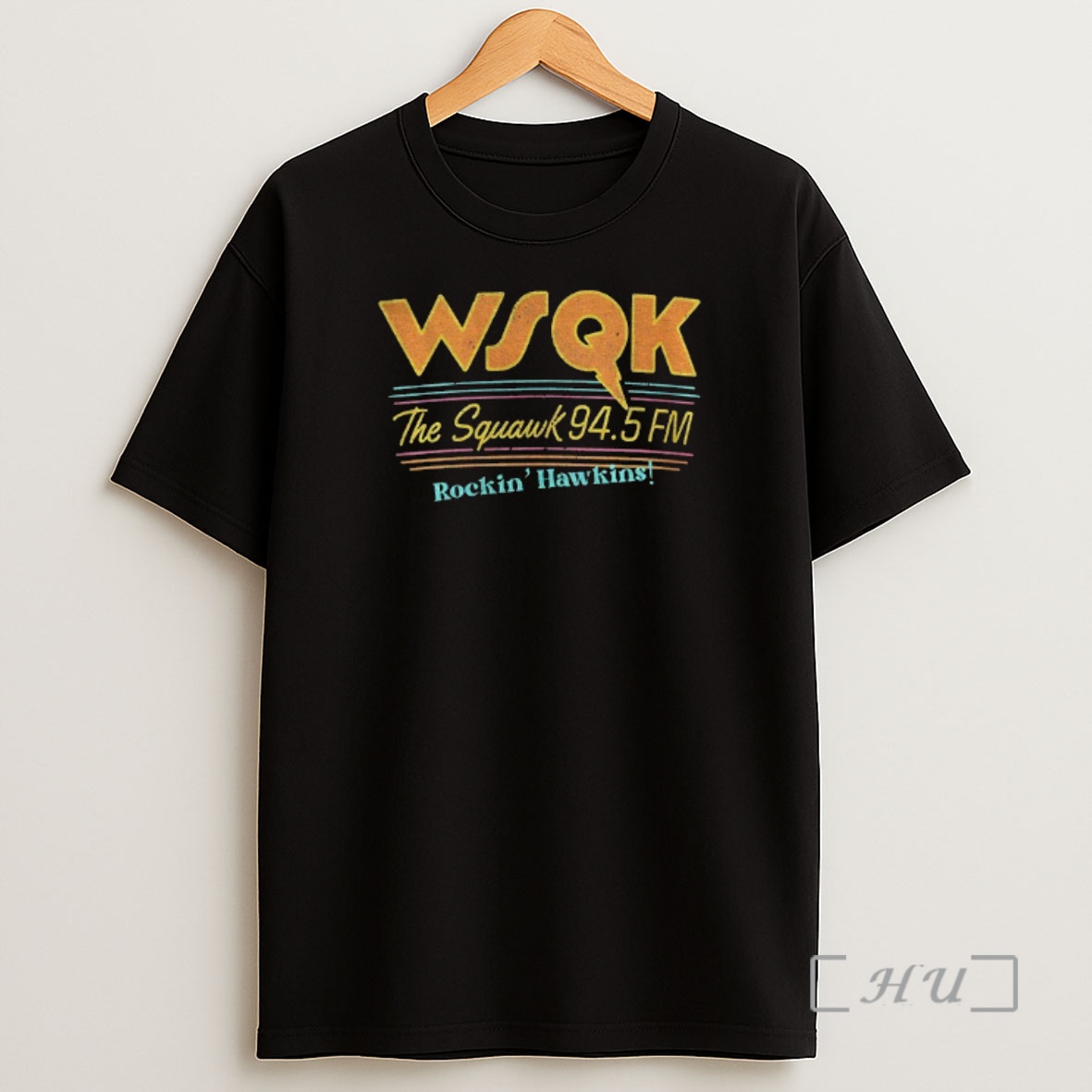 Officials Stranger Things Fan The Squawk 94 5 Fm Rockin Hawkins Shirt Sweatshirt Tee