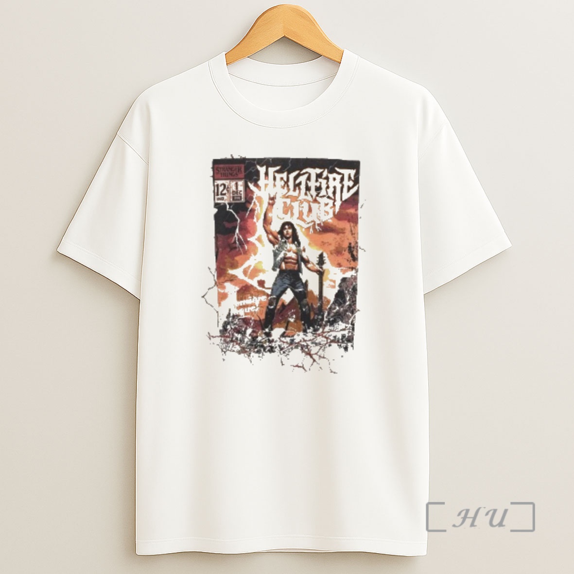 Officials Stranger Things Hellfire Club Comic Shirt Sweatshirt Tee