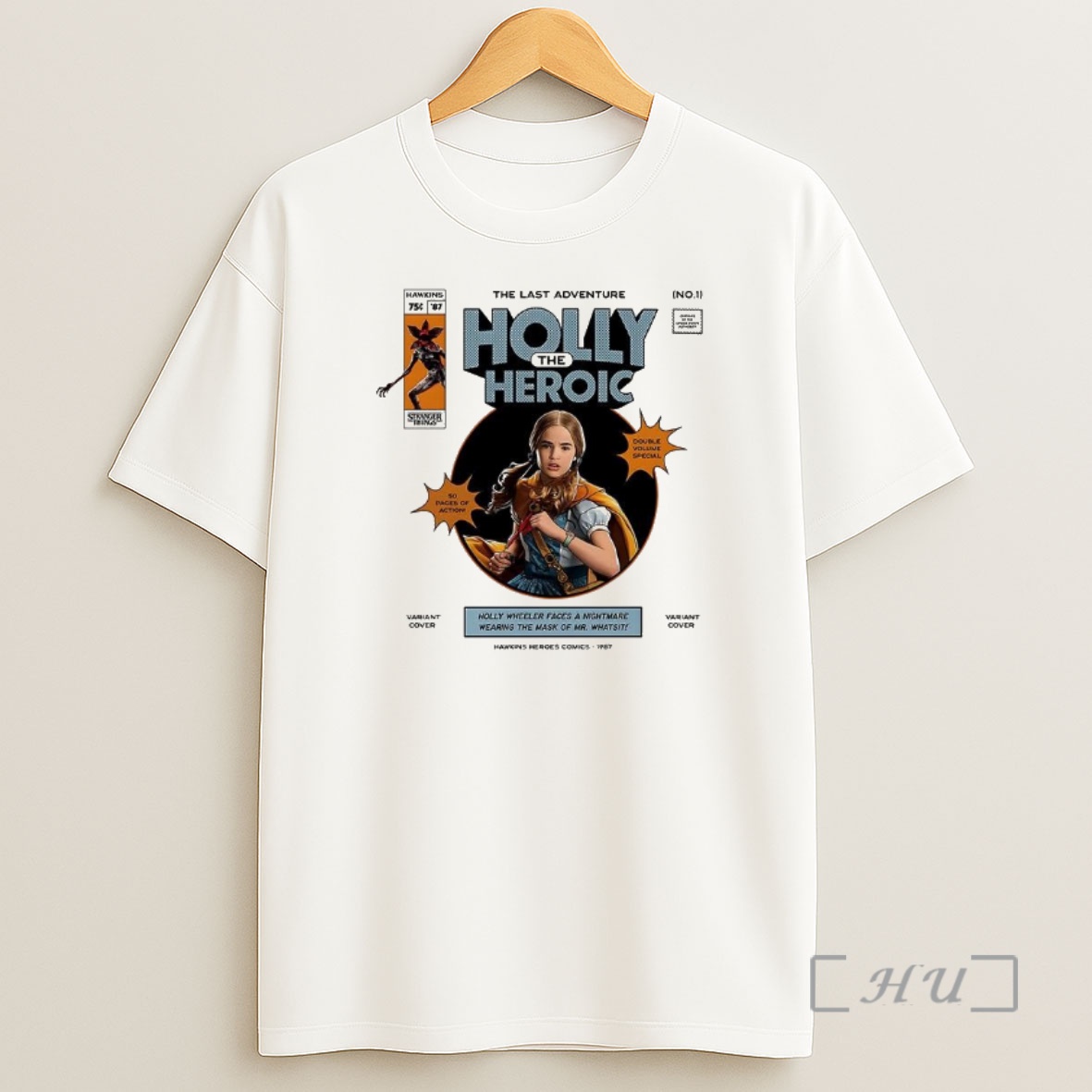 Officials Stranger Things The Last Adventure Holly The Heroic Hawkins Heroes Comic 1987 Retro Shirt Sweatshirt Tee