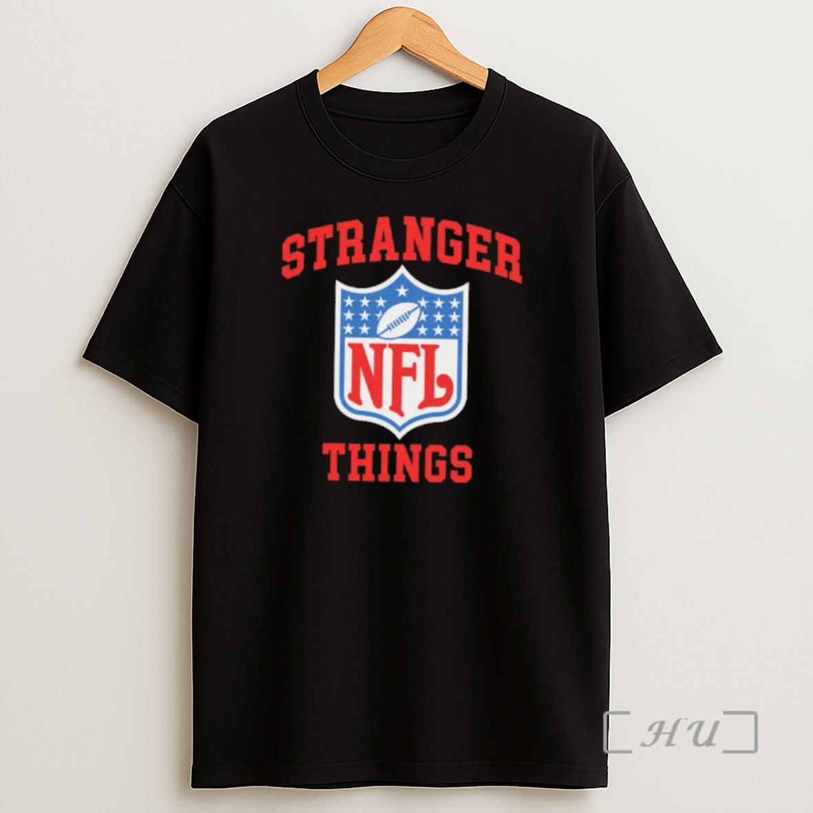 Officials Stranger Things X Nfl Logo Premium Shirt Sweatshirt Tee