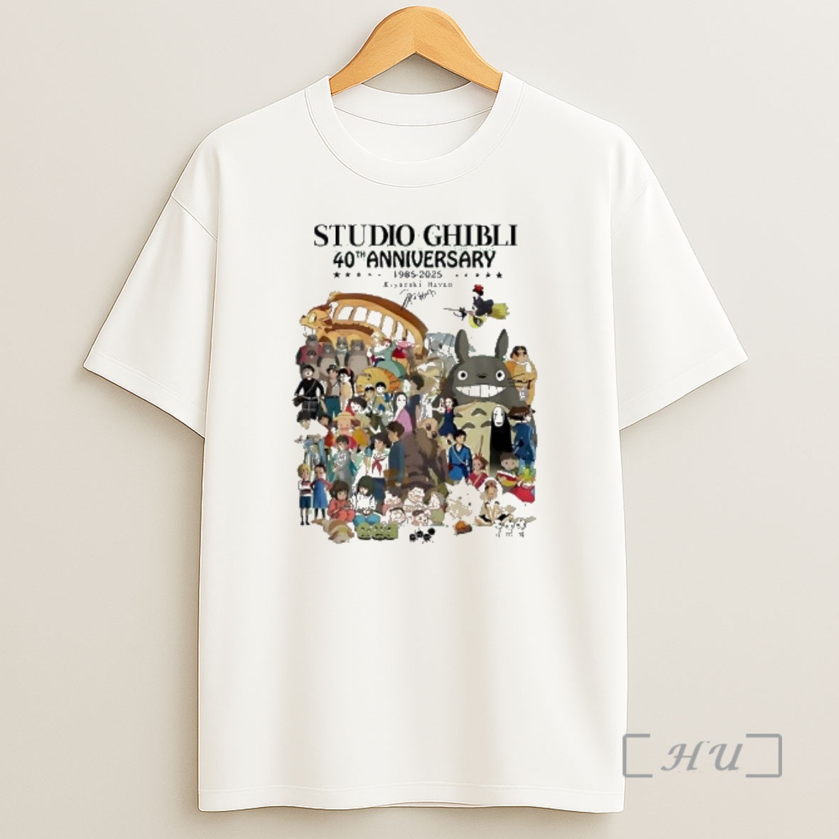Officials Studio Ghibli 40th Anniversary 1985 2025 Signature Shirt Sweatshirt Tee