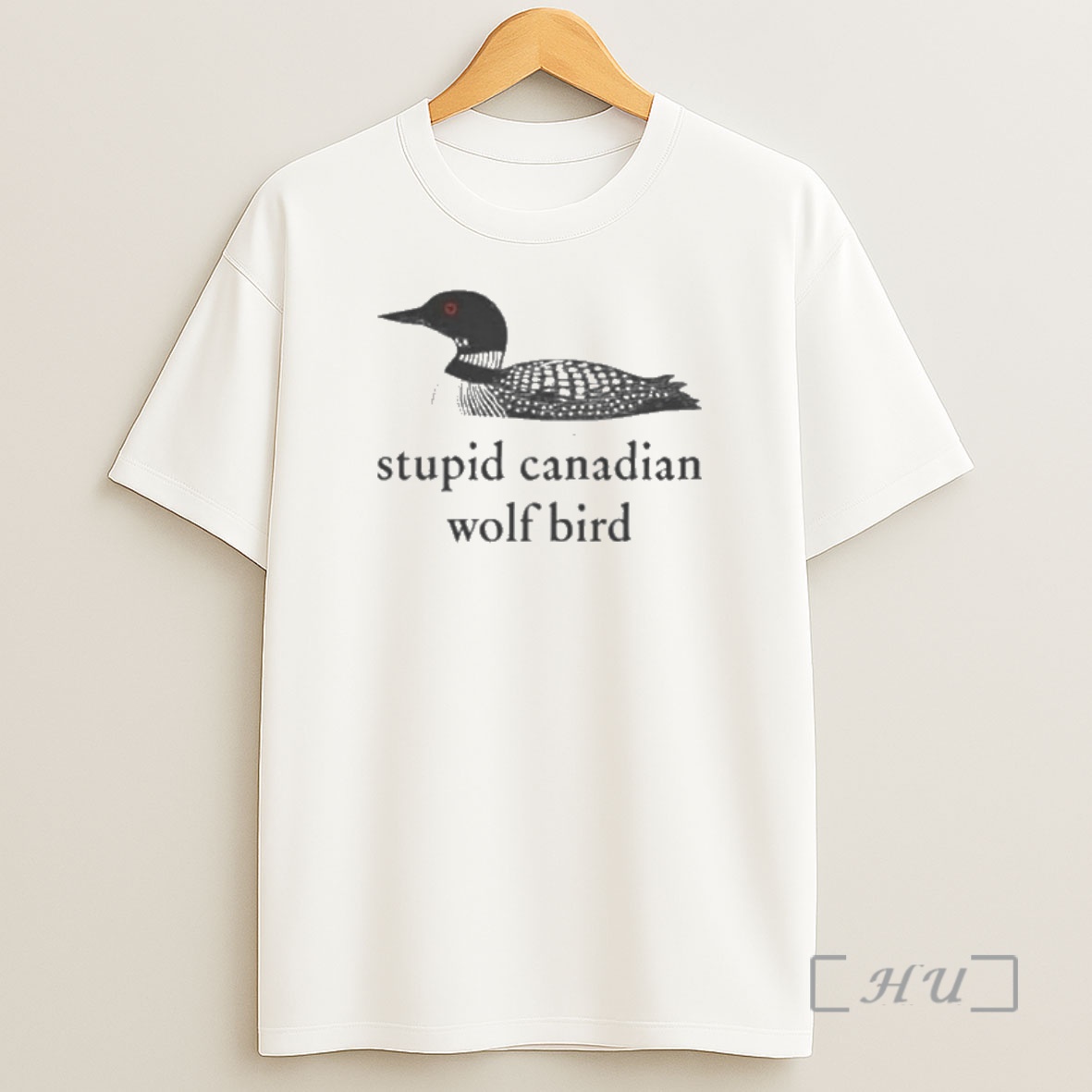Officials Stupid Canadian Wolf Bird Shirt Sweatshirt Tee