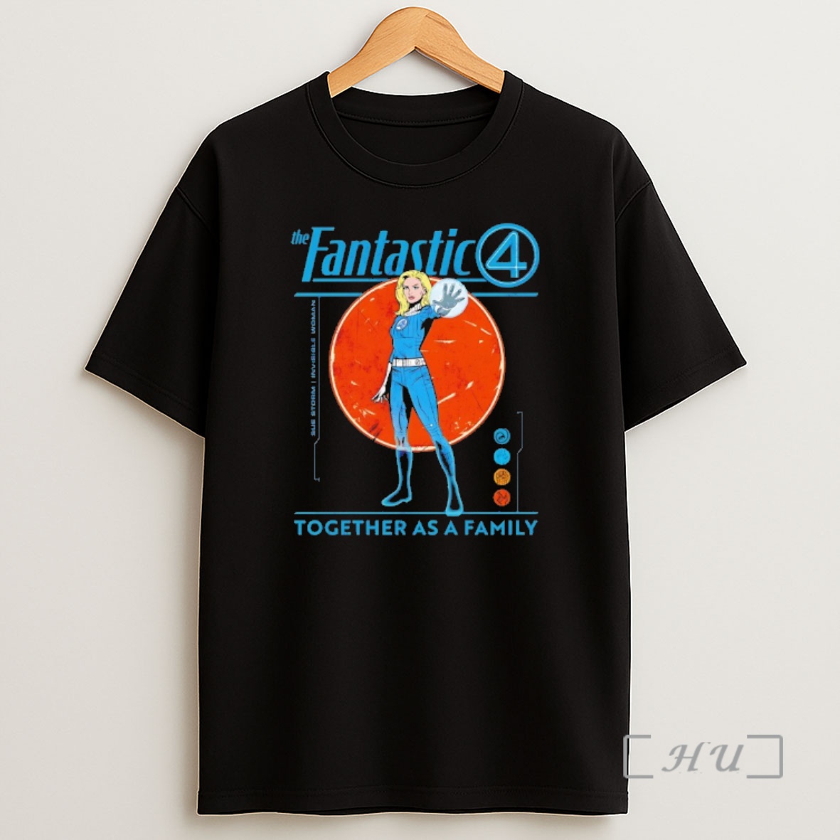 Officials Sue Storm Invisible Woman The Fantastic Four Together As A Family Shirt Sweatshirt Tee