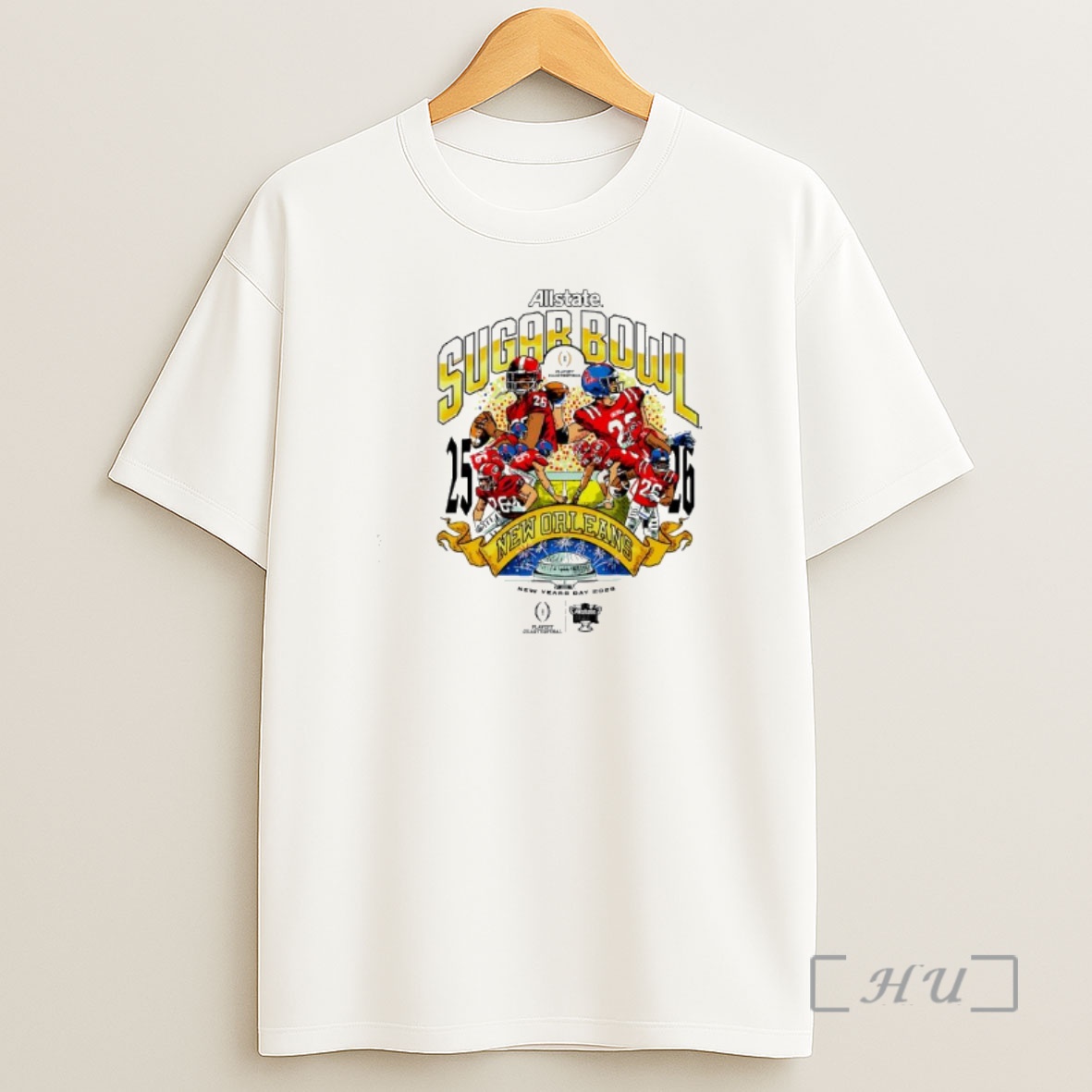Officials Sugar Bowl Allstate 25 26 New Orleans New Years Day Shirt Sweatshirt Tee