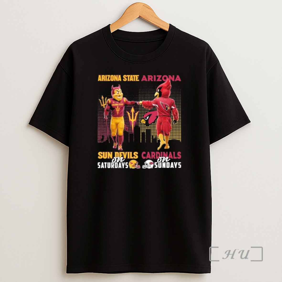 Officials Sun Devils Vs Cardinals Mascot On Saturdays And On Sundays Shirt Sweatshirt Tee