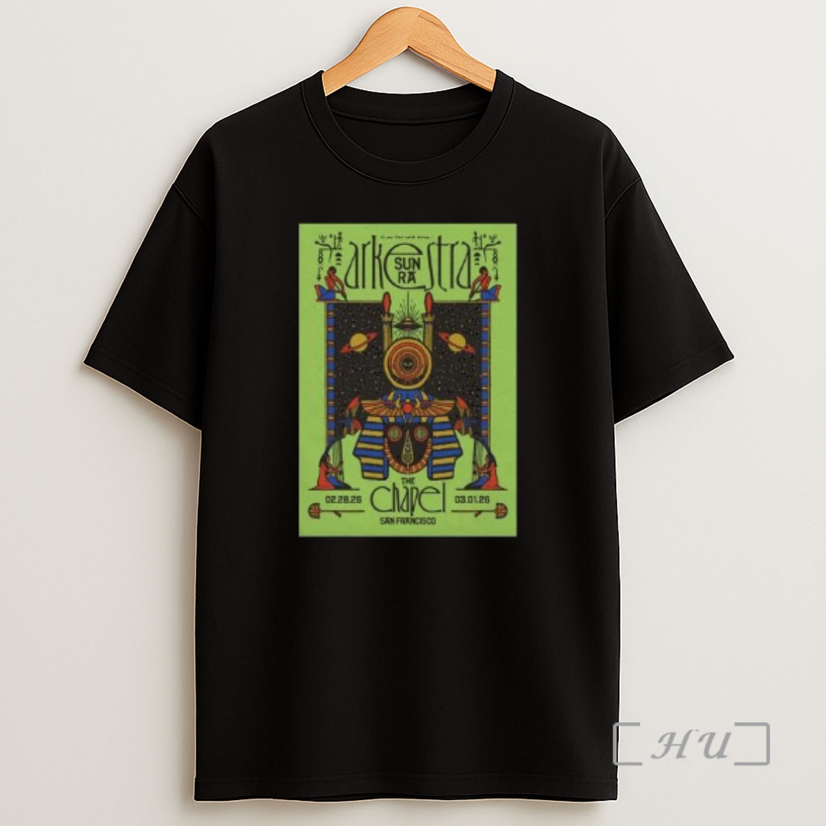 Officials Sun Ra Arkestra Feb 28 Mar 1 2026 The Chapel San Francisco Ca Circle Black Shirt Sweatshirt Tee