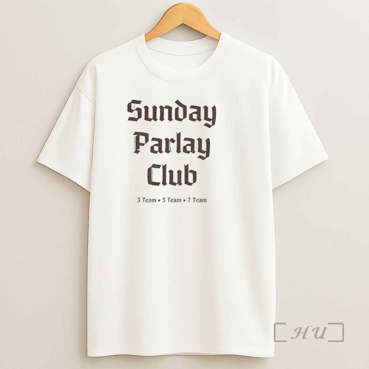 Officials Sunday Parlay Club Sports Betting Typography Premium Shirt Sweatshirt Tee