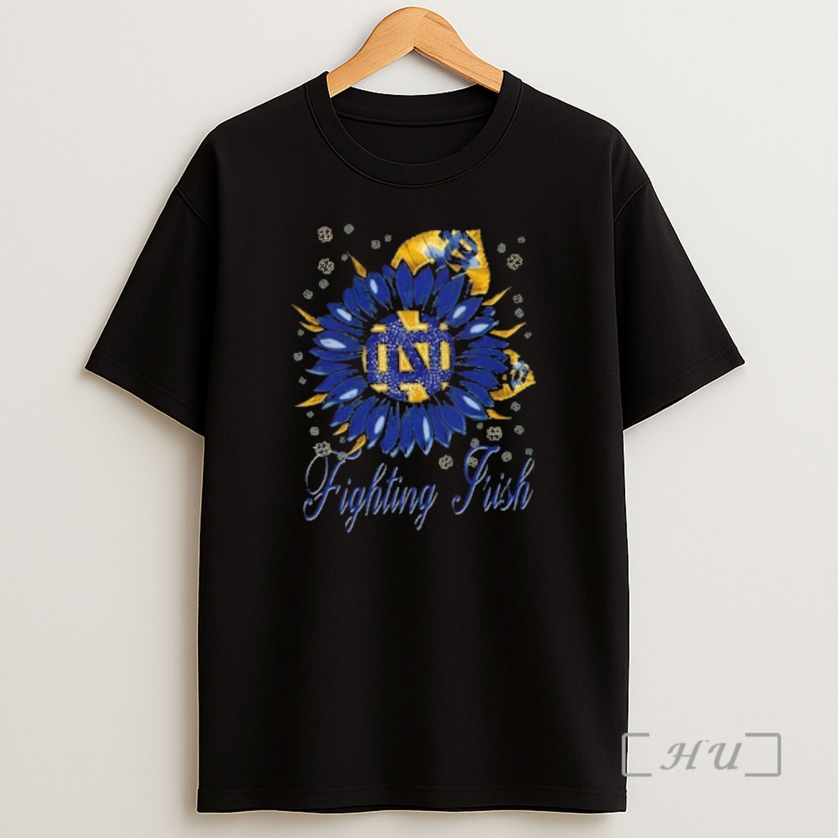 Officials Sunflower X Notre Dame Fighting Irish Football Logo Premium Shirt Sweatshirt Tee