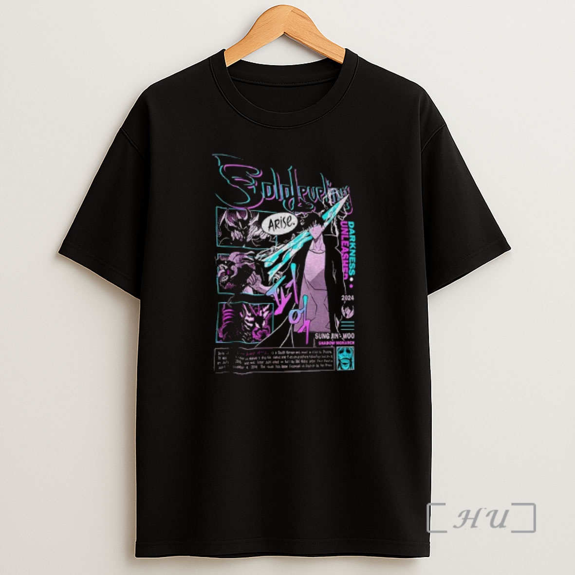 Officials Sung Jin Woo Arise Anime Darkness Unleashed Shirt Sweatshirt Tee