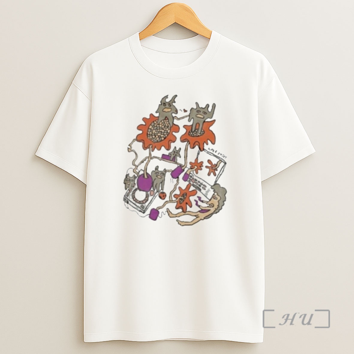 Officials Super Enjoy Dj Animals Graphic Shirt Sweatshirt Tee