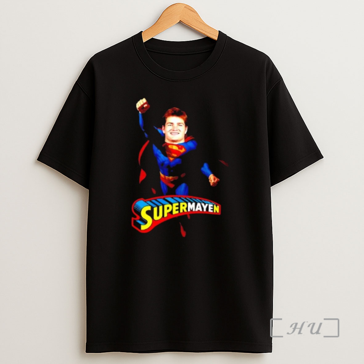 Officials Supermayen Superman Patriots Drake Maye Parody Fan Shirt Sweatshirt Tee