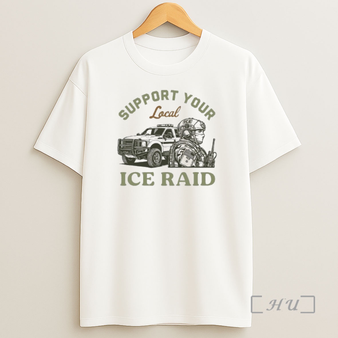 Officials Support Your Local Ice Raid Customs Enforcement Agency Premium Shirt Sweatshirt Tee