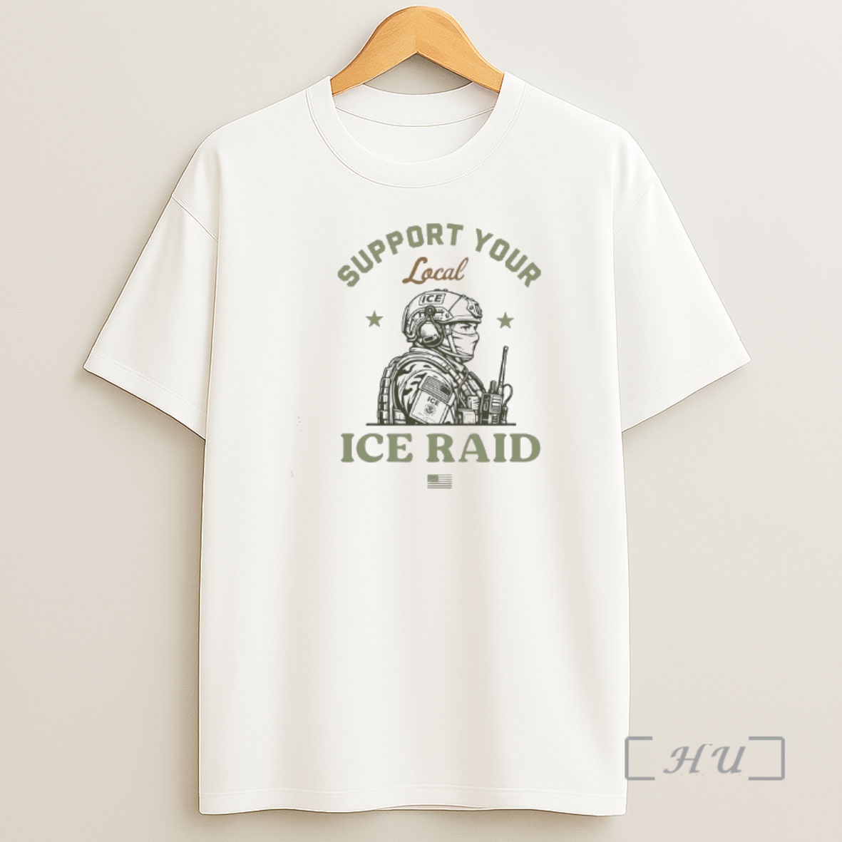 Officials Support Your Local Ice Raid Customs Enforcement Agency U S Premium Shirt Sweatshirt Tee