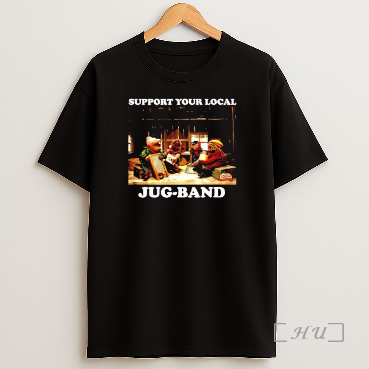 Officials Support Your Local Jug Band Emmet Otter Graphic Shirt Sweatshirt Tee