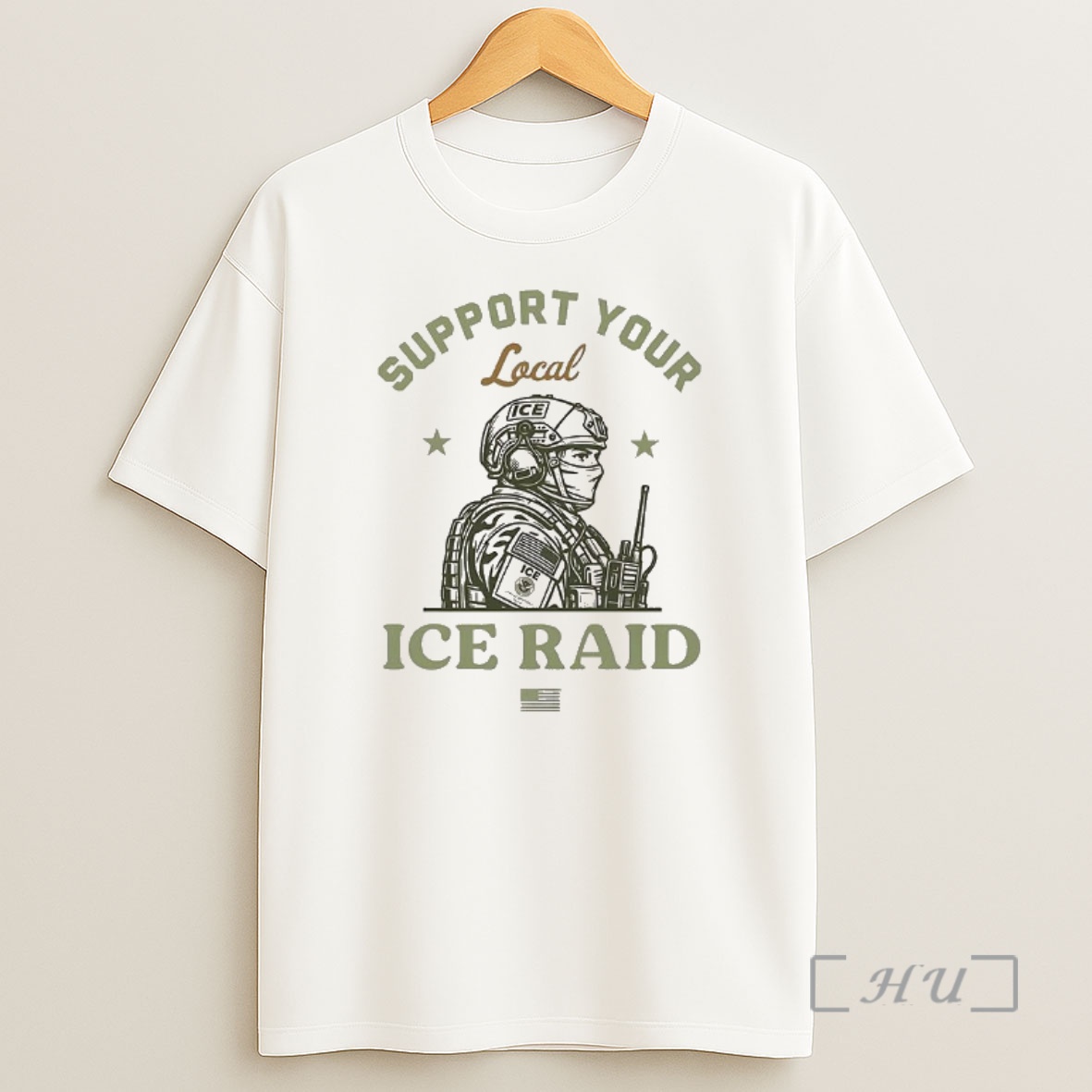 Officials Support Your Local Ice Raid Soldier Premium Shirt Sweatshirt Tee