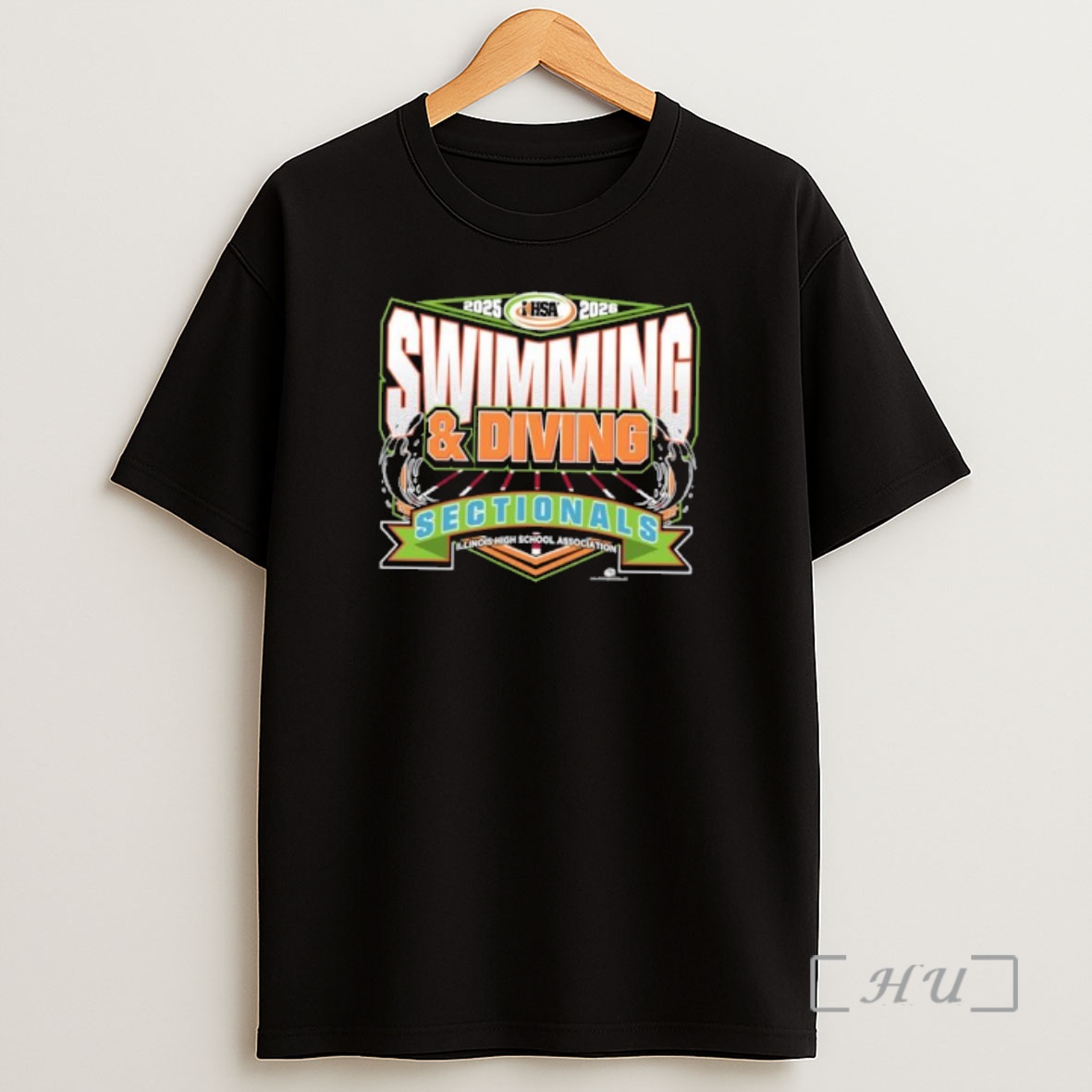 Officials Swimming Diving Sectionals Ihsa Illinois High School Association 2025 2026 Shirt Sweatshirt Tee
