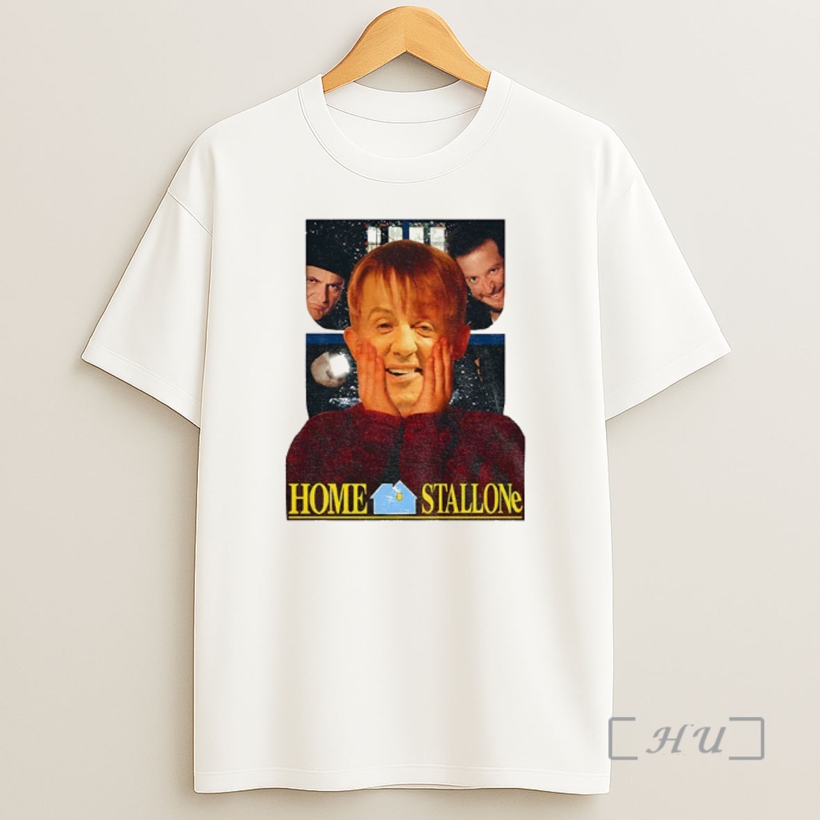 Officials Sylvester Stallone X Kevin Mccallister Home Alone Merry Christmas Shirt Sweatshirt Tee