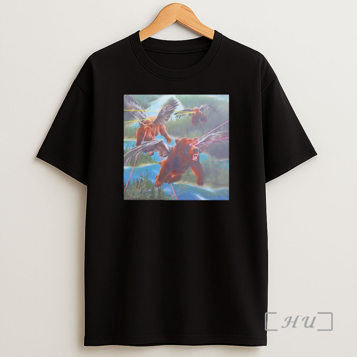 Officials Synnibarr Lazer Bears Graphic Shirt Sweatshirt Tee