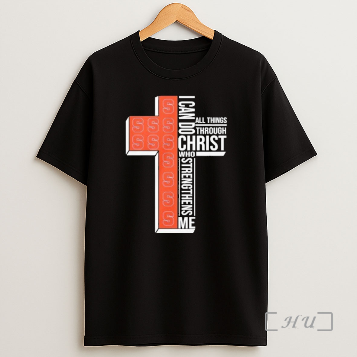 Officials Syracuse Basketball Logo I Can Do All Things Through Christ Who Strengthens Me Shirt Sweatshirt Tee