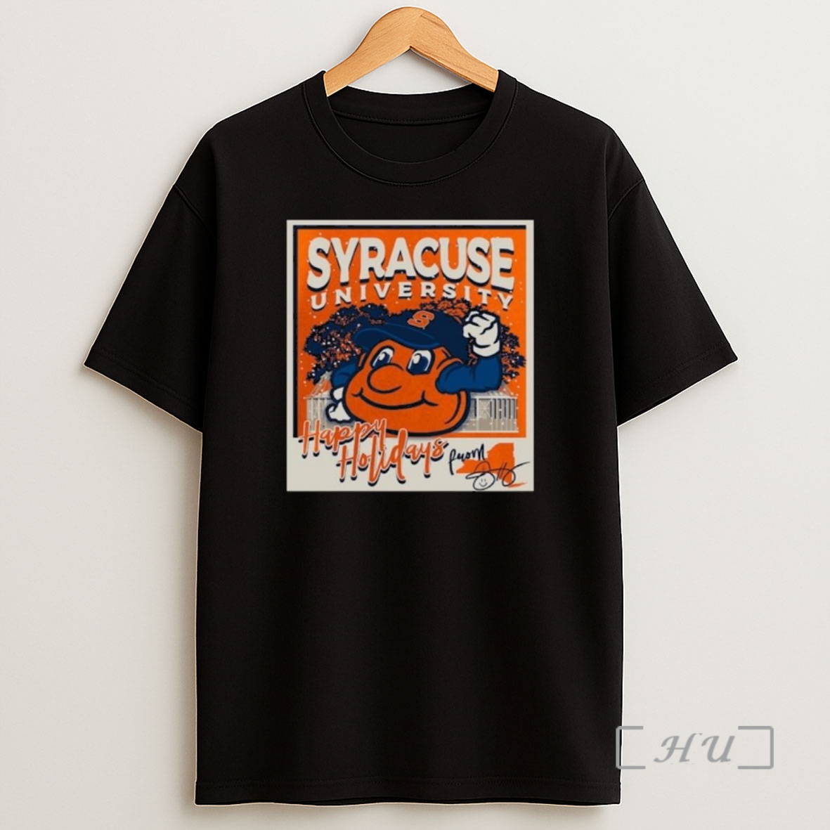 Officials Syracuse Orange Snowy Polaroid Shirt Sweatshirt Tee