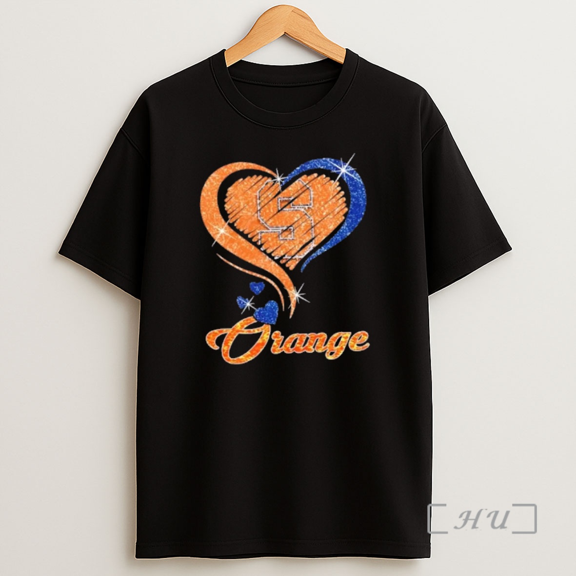 Officials Syracuse Orange Football In Glitter Heart Fans Shirt Sweatshirt Tee