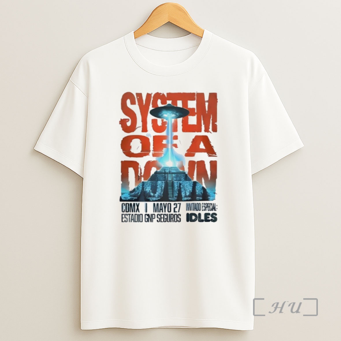 Officials System Of A Down X Cdmx Estadio Gnp Seguros Shirt Sweatshirt Tee