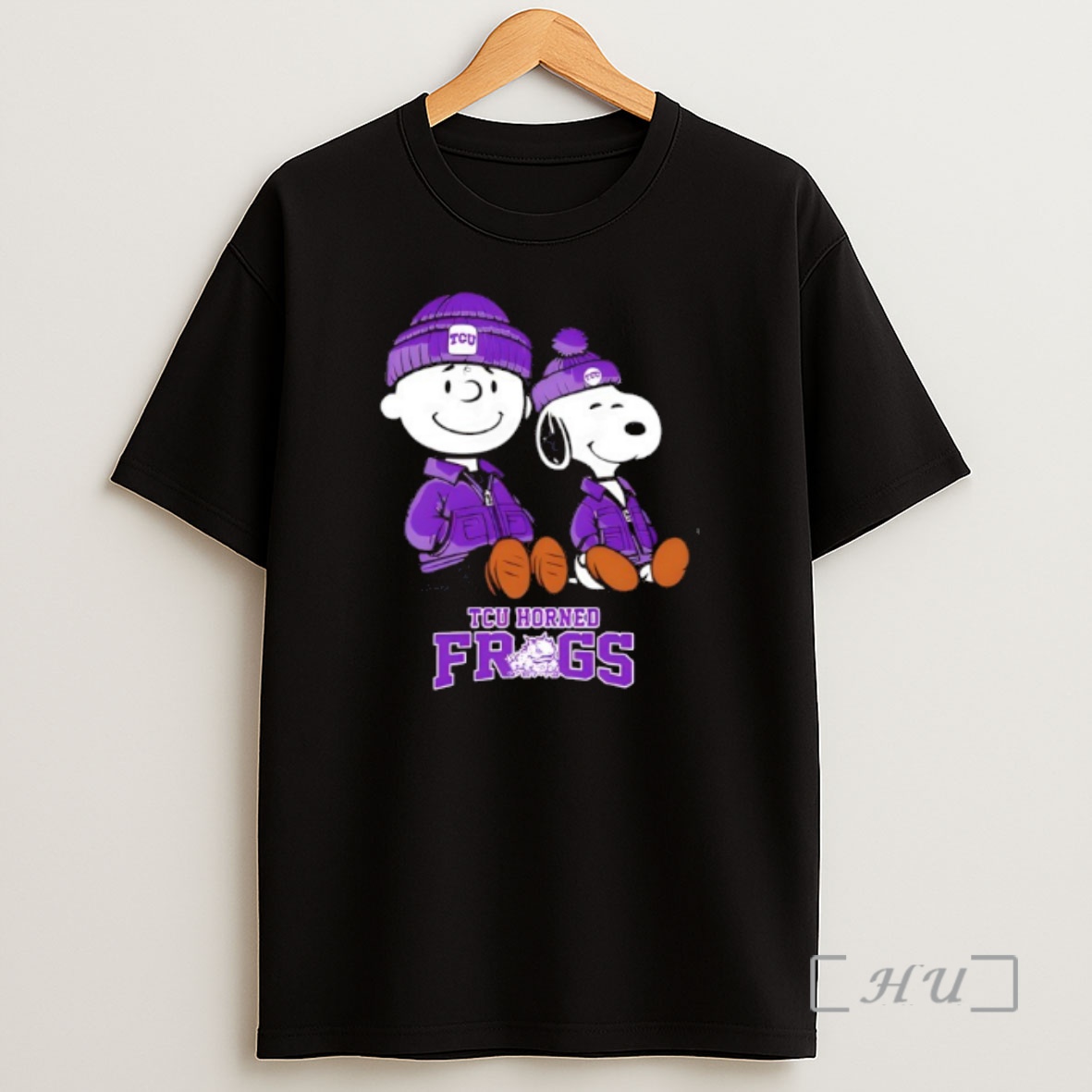 Officials Tcu Horned Frogs X Snoopy And Charlie Brown Shirt Sweatshirt Tee