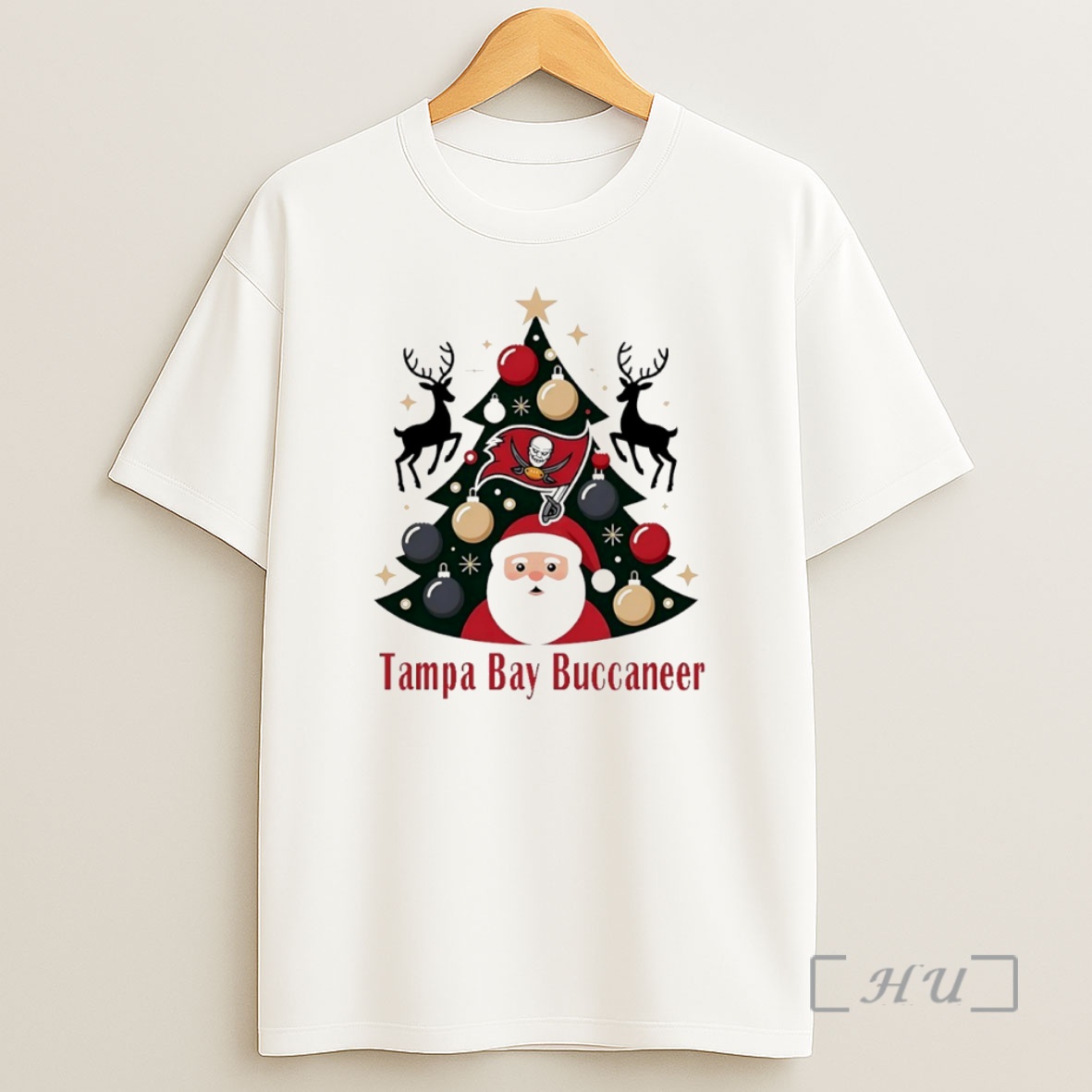 Officials Tampa Bay Buccaneer Christmas Tree Circle Premium Shirt Sweatshirt Tee