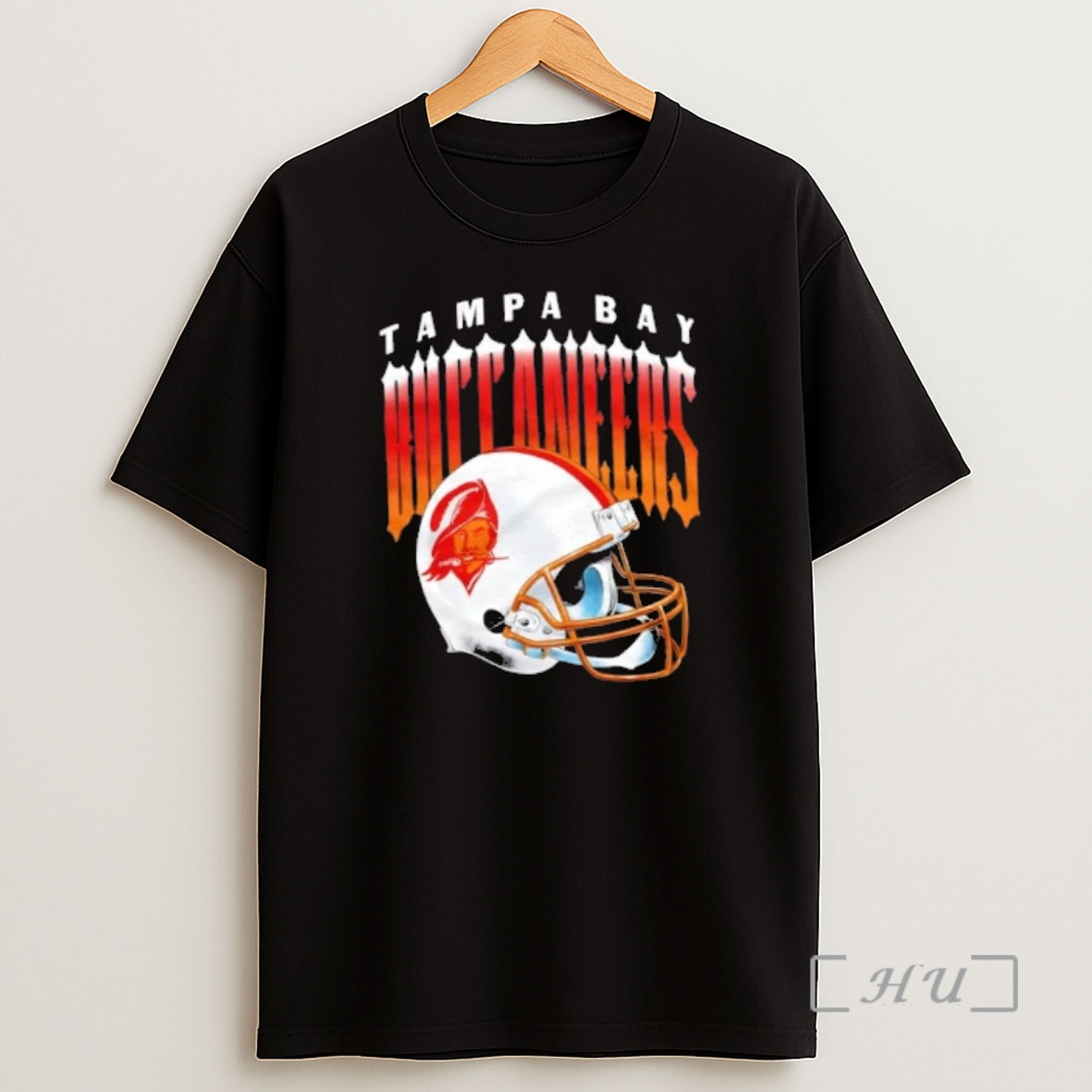 Officials Tampa Bay Buccaneers Gradient Alt Football Helmet Shirt Sweatshirt Tee