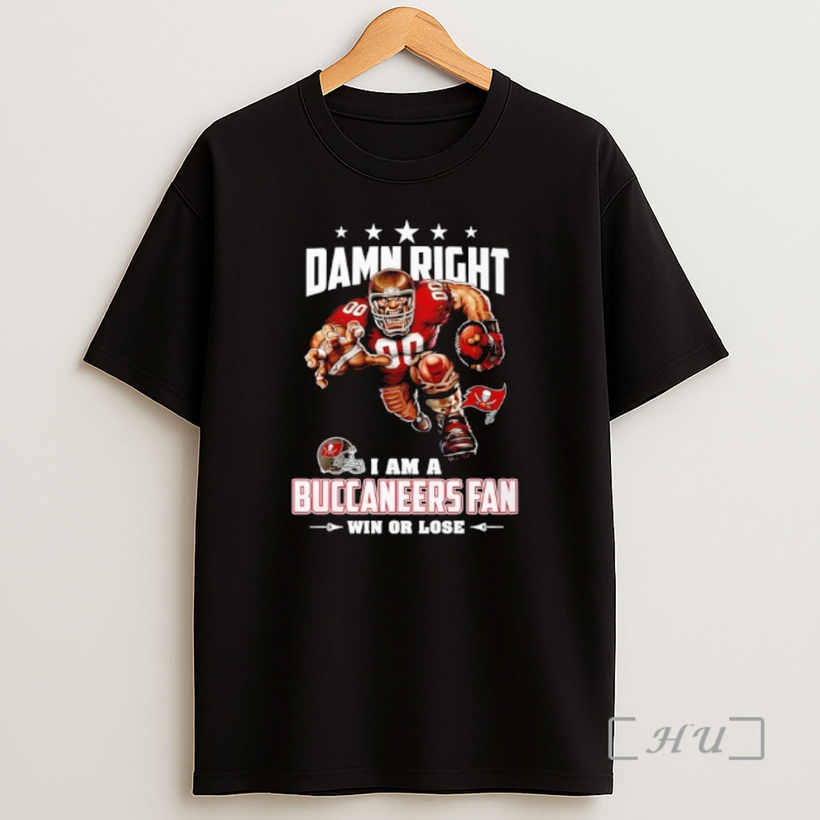 Officials Tampa Bay Buccaneers Mascot Damn Right I Am A Cowboys Fan Win Or Lose Shirt Sweatshirt Tee