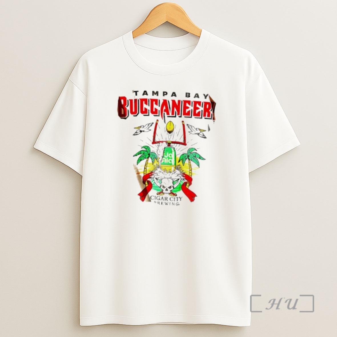 Officials Tampa Bay Buccaneers And Cigar City Brewing Collaboration Premium Shirt Sweatshirt Tee