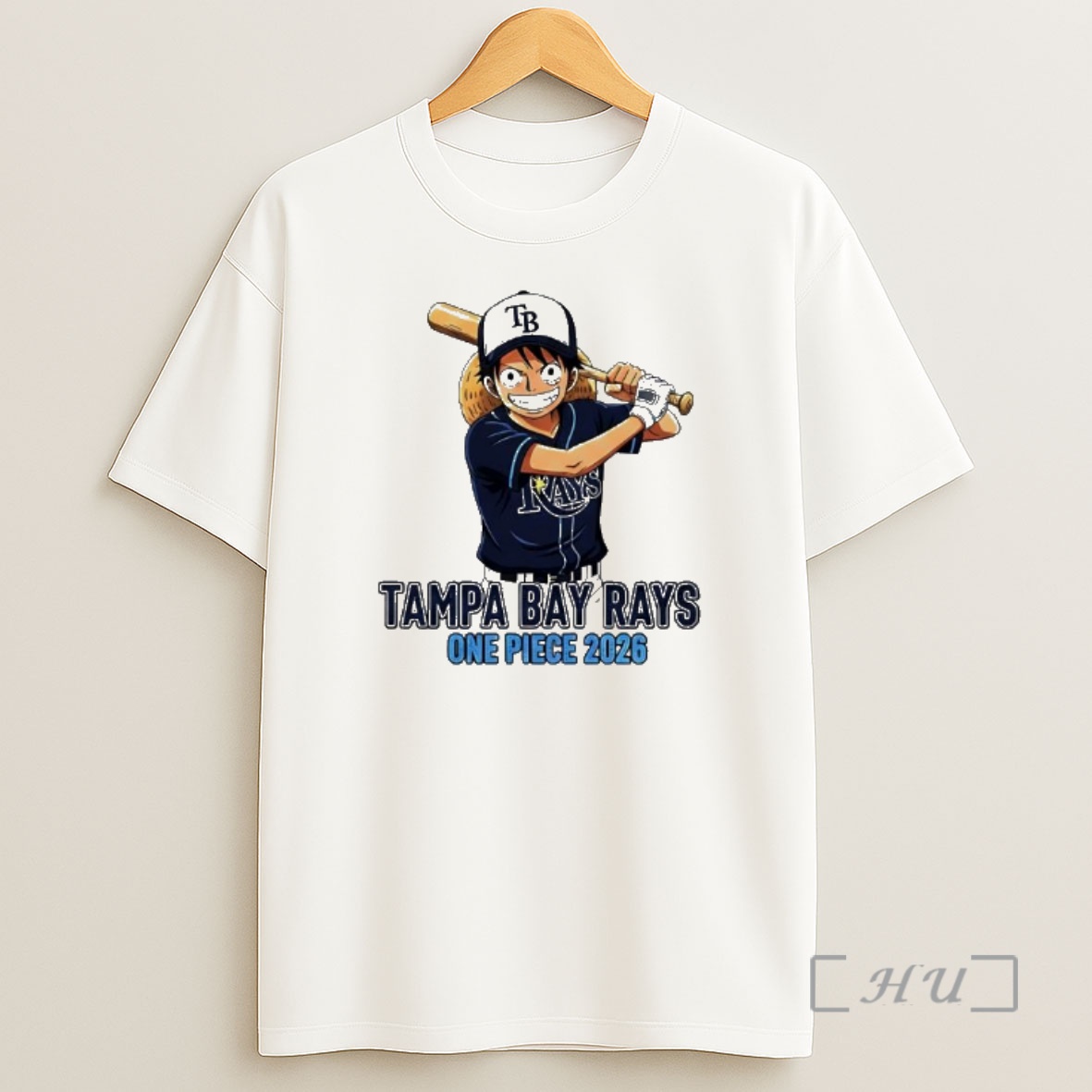 Officials Tampa Bay Rays One Piece 2026 Luffy Shirt Sweatshirt Tee