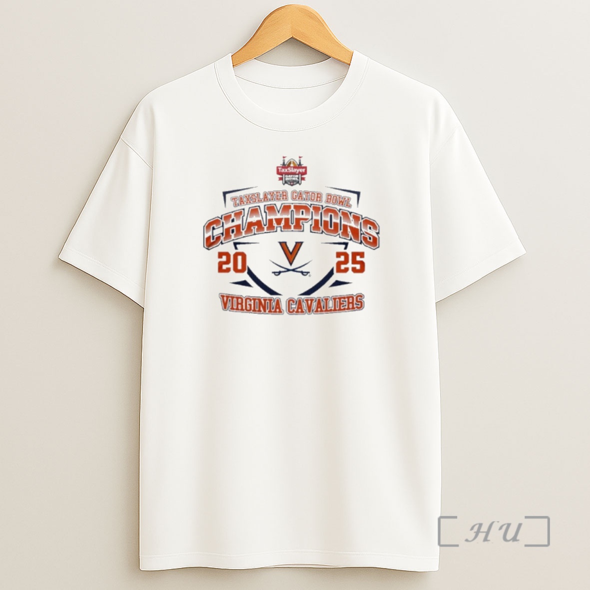 Officials Taxslayer Gator Bowl Champions Virginia Cavaliers 2025 Shirt Sweatshirt Tee