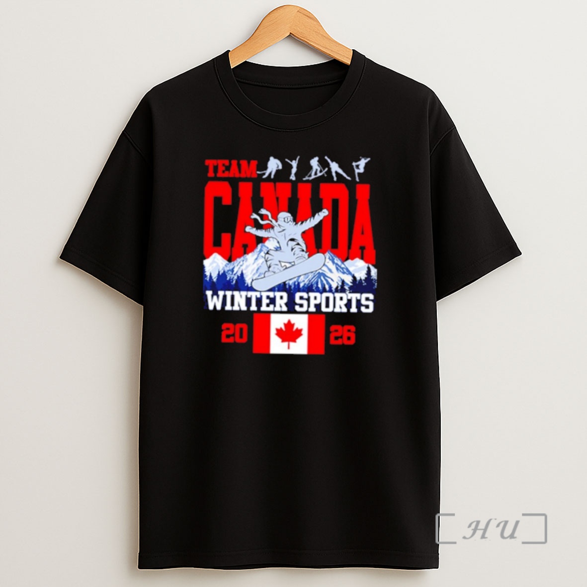 Officials Team Canada Winter Sports 2026 Shirt Sweatshirt Tee