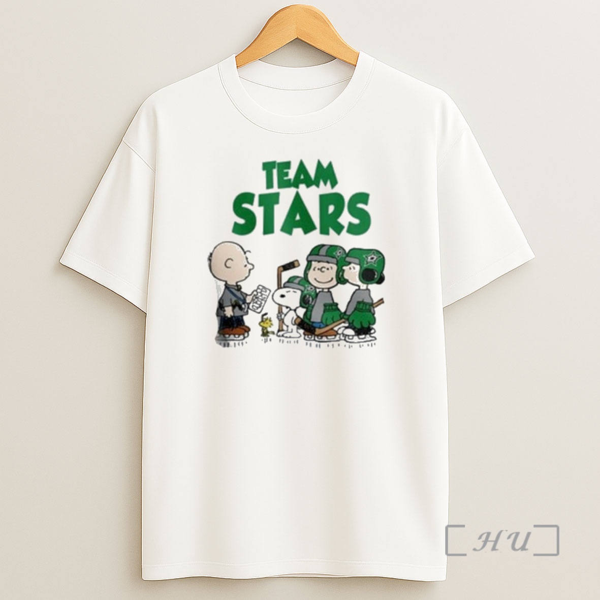 Officials Team Dallas Stars Peanuts Hockey Shirt Sweatshirt Tee