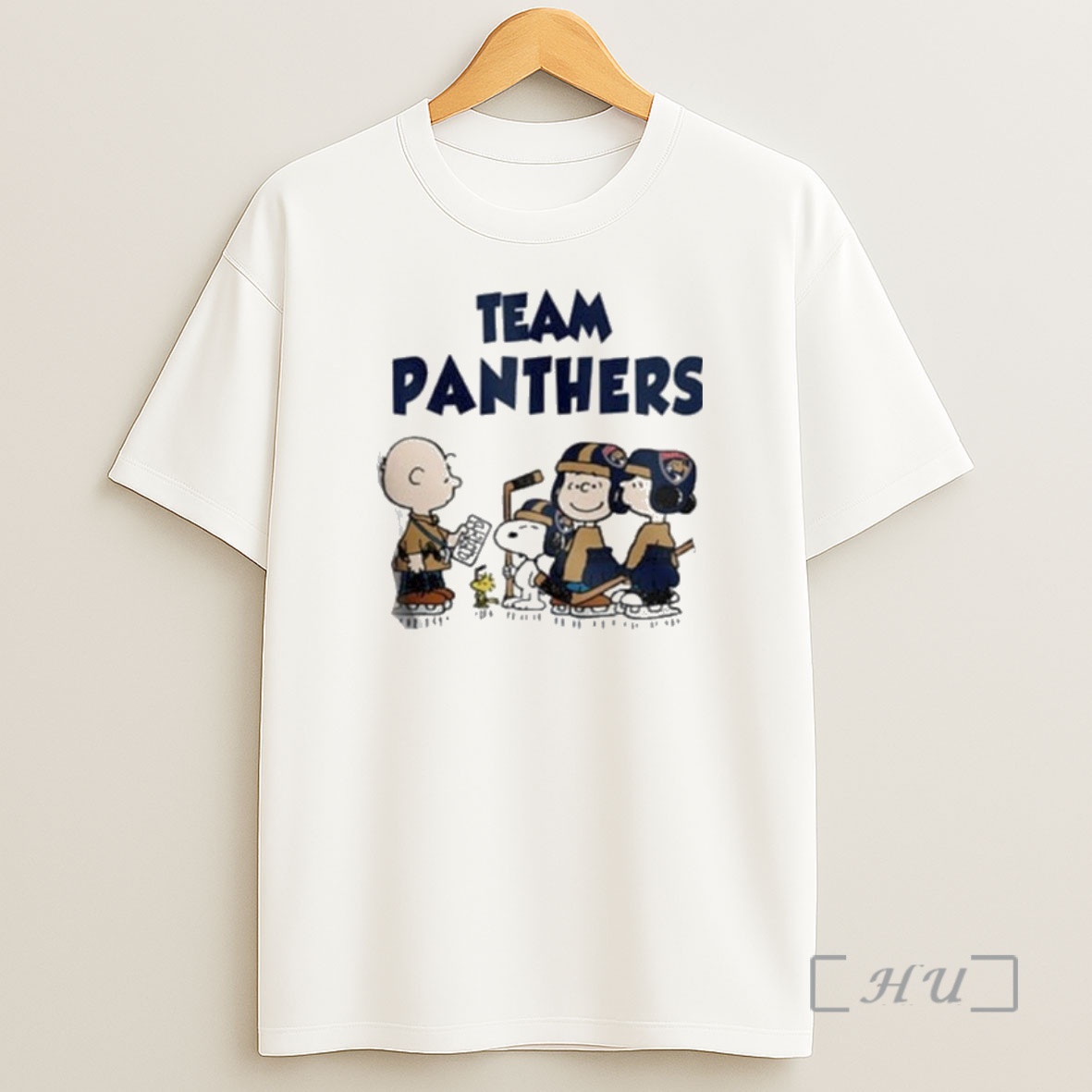 Officials Team Florida Panthers Peanuts Hockey Shirt Sweatshirt Tee