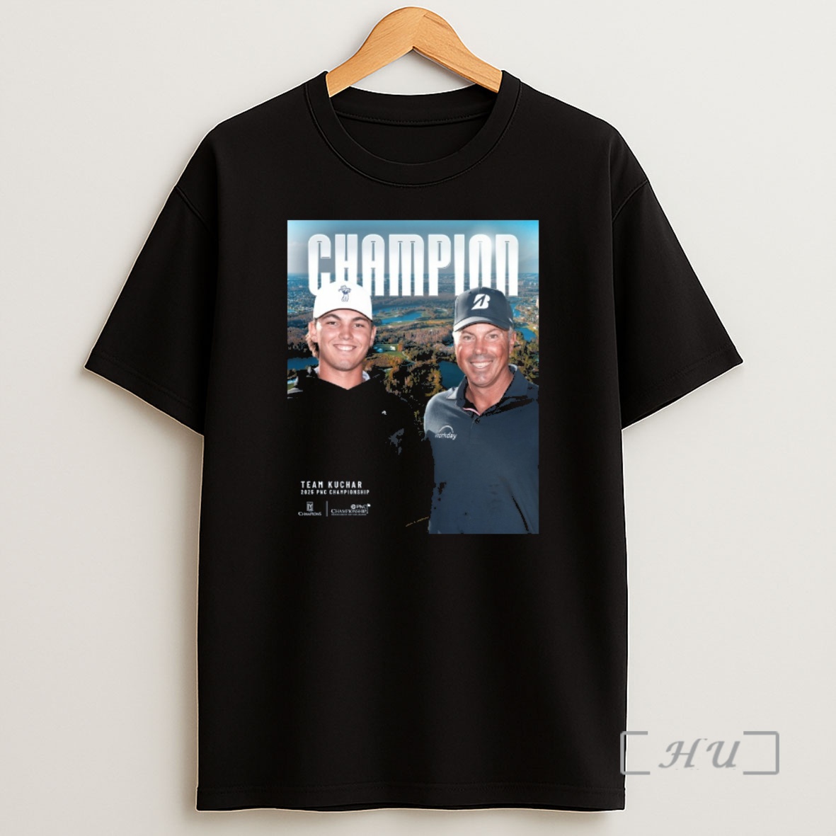 Officials Team Kuchar Matt Kuchar And Son Cameron 2025 Pnc Championship Pga Tour Shirt Sweatshirt Tee