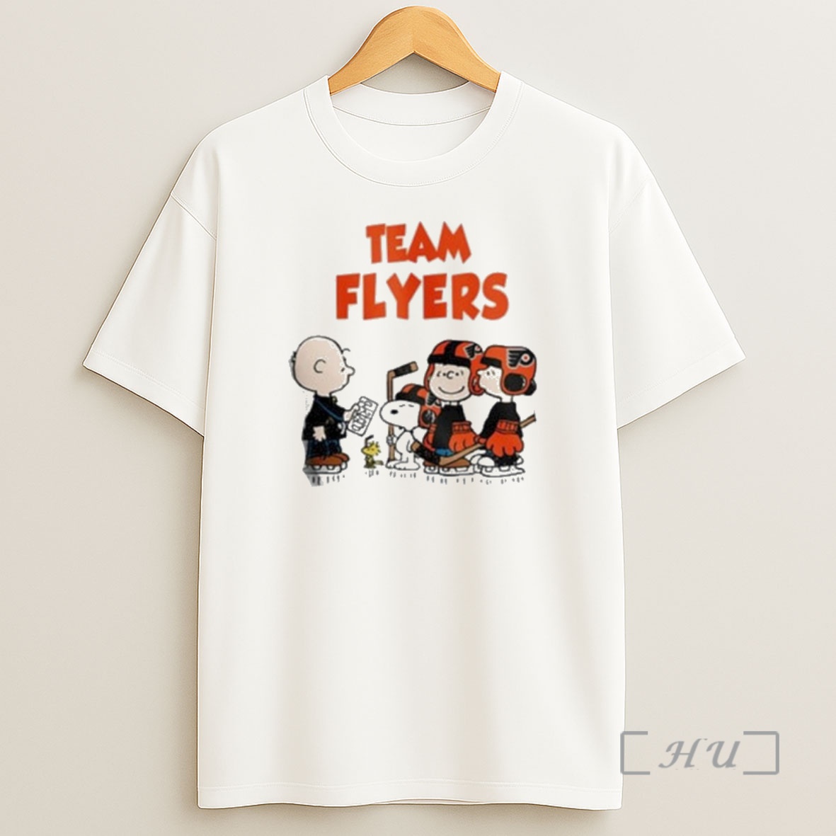 Officials Team Philadelphia Flyers Peanuts Hockey Shirt Sweatshirt Tee