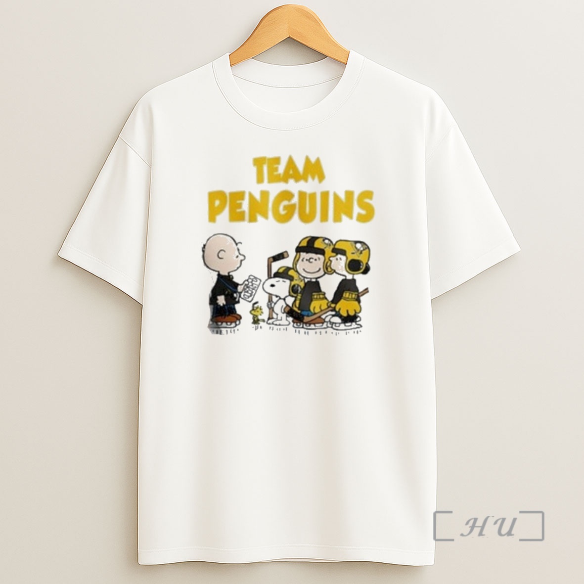 Officials Team Pittsburgh Penguins Peanuts Hockey Shirt Sweatshirt Tee