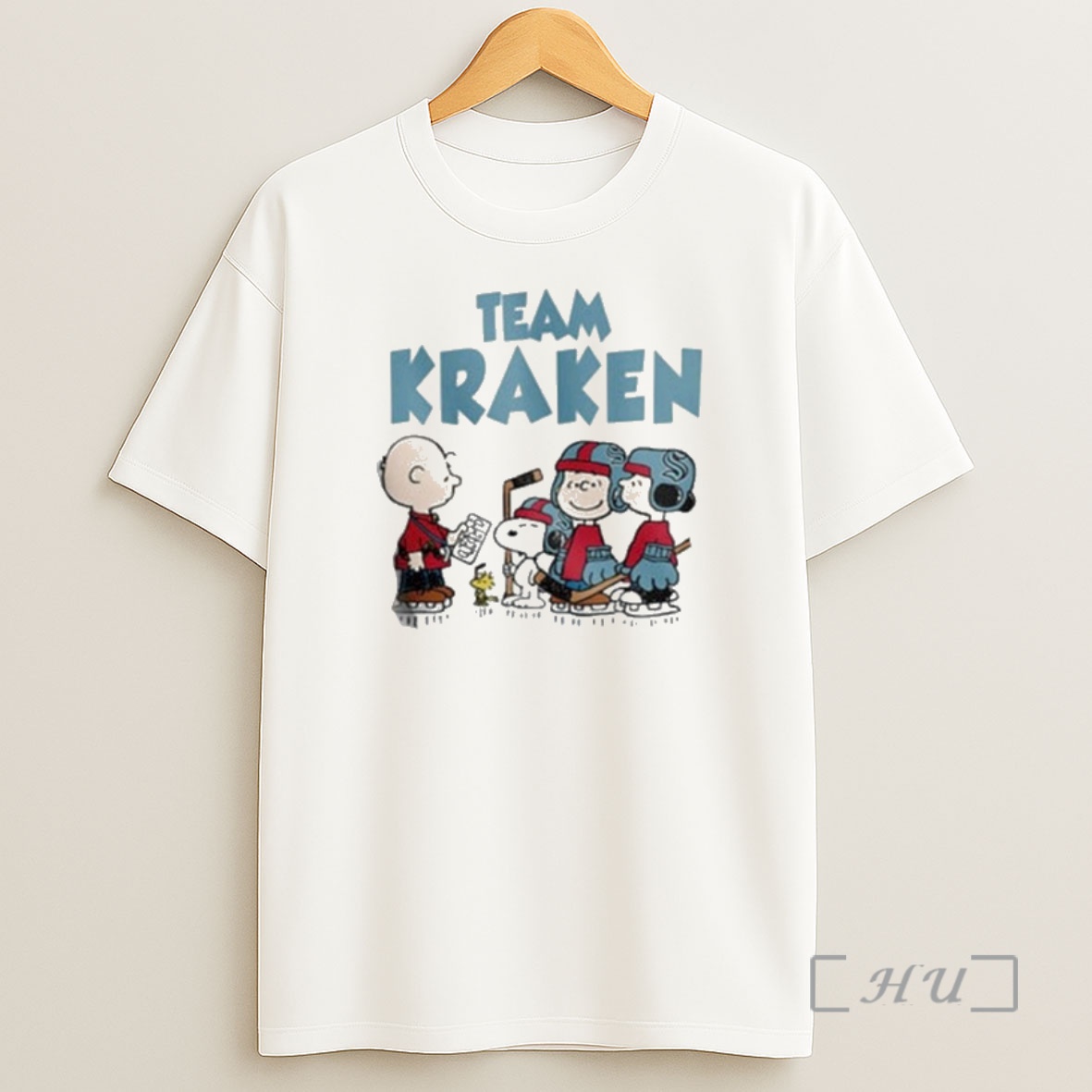 Officials Team Seattle Kraken Peanuts Hockey Shirt Sweatshirt Tee