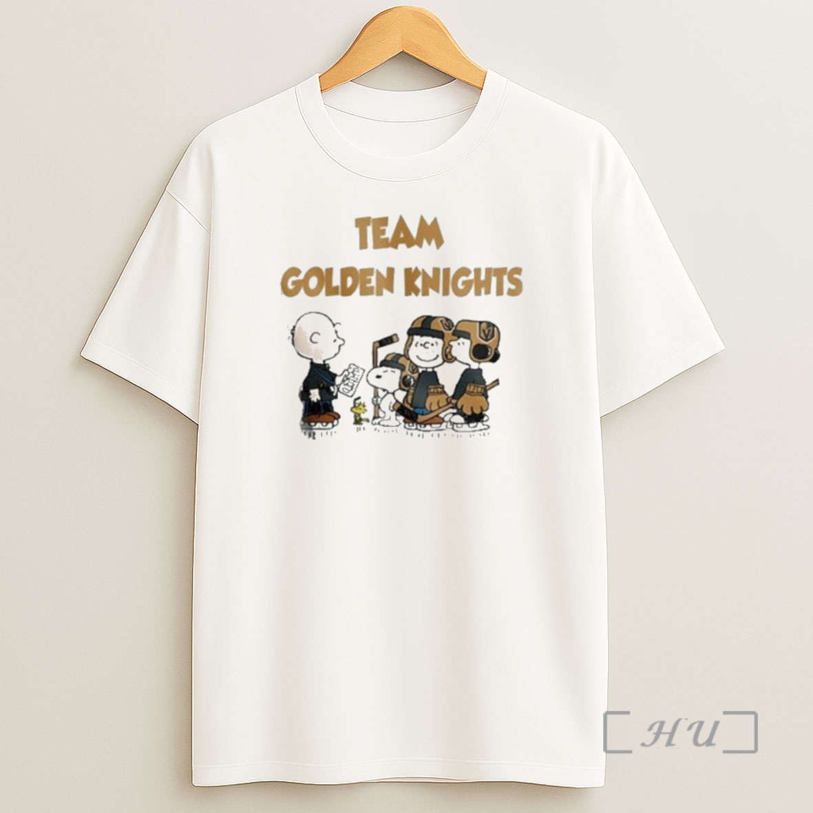 Officials Team Vegas Golden Knights Peanuts Hockey Shirt Sweatshirt Tee