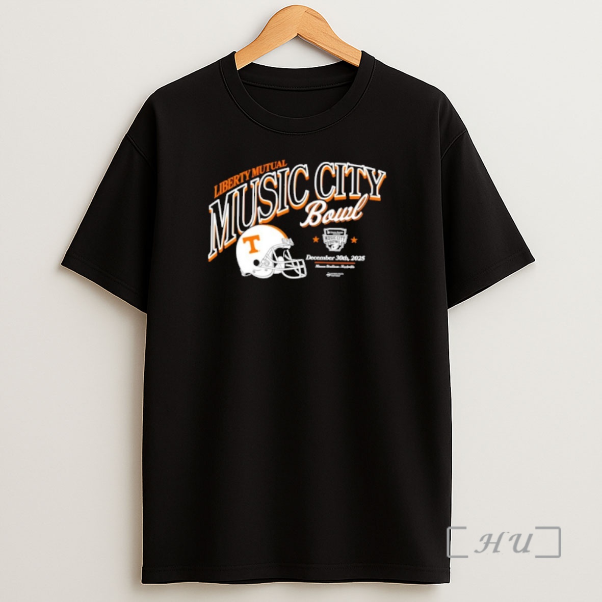Officials Tennessee Volunteers 2025 Liberty Mutual Music City Bowl Helmet Premium Shirt Sweatshirt Tee