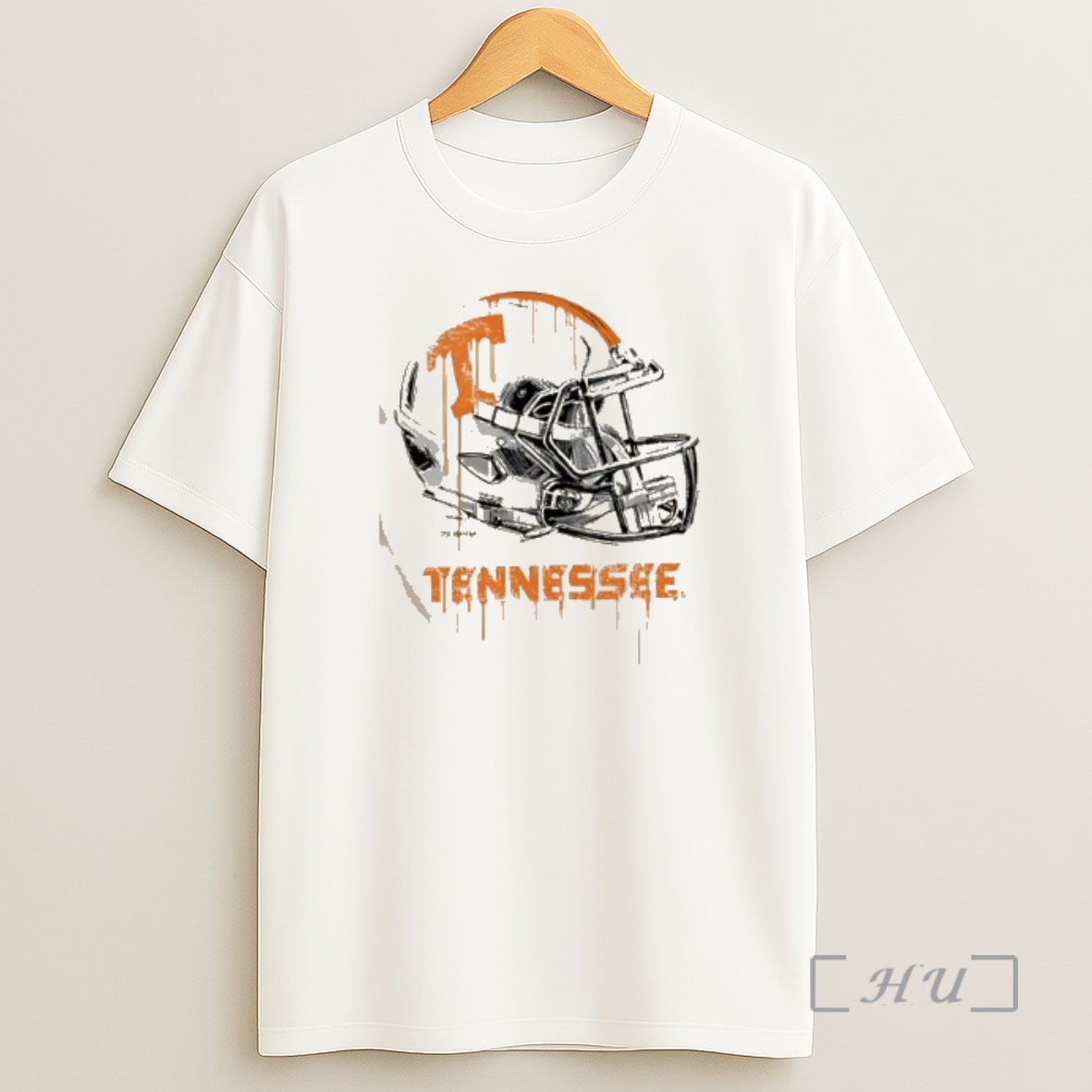 Officials Tennessee Volunteers Vive La Fete Dripping Football Helmet Premium Shirt Sweatshirt Tee